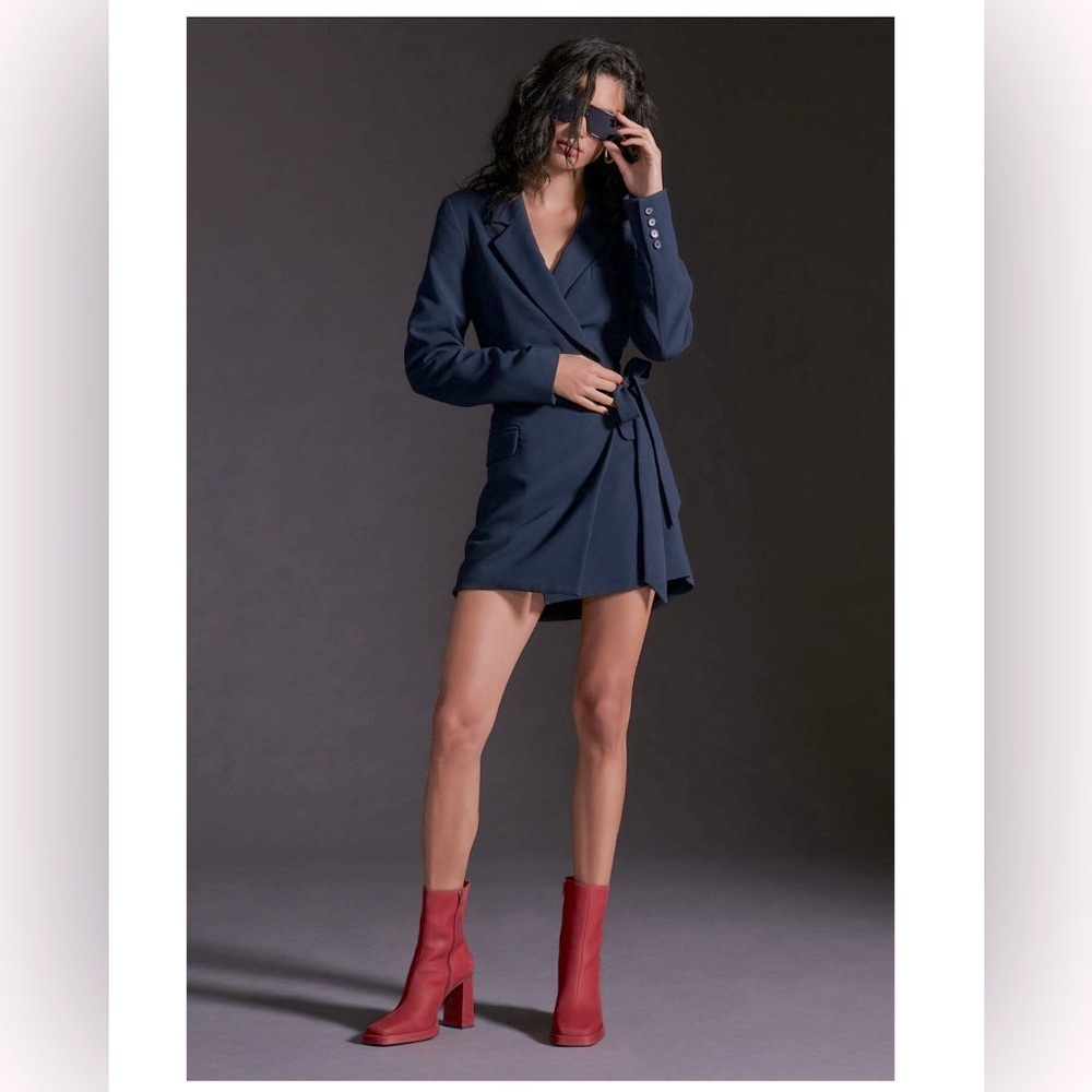 Anthropologie Blazer Mini Dress